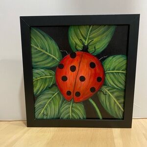 Hand Crafted Art - Ladybug